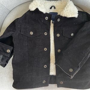 Janie & Jack Toddler Boy’s Sherpa lined Corduroy Jacket
